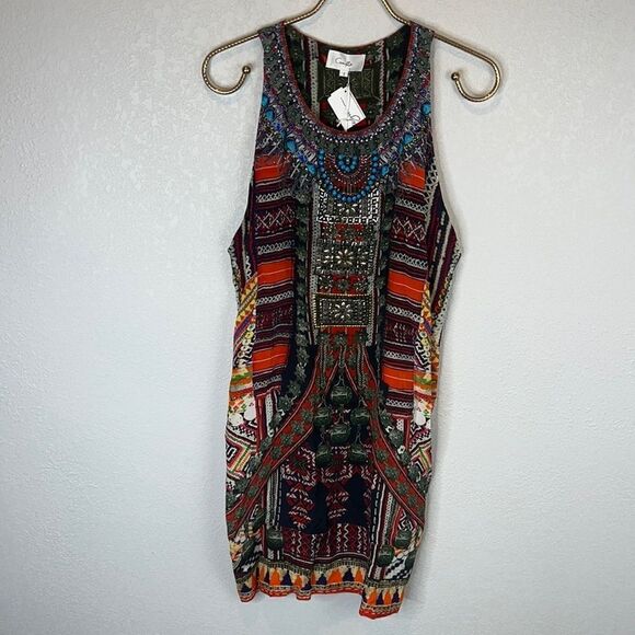 NWT Camilla Dance of the Dao Short Racer Back Dress Size Small - Picture 4 of 15